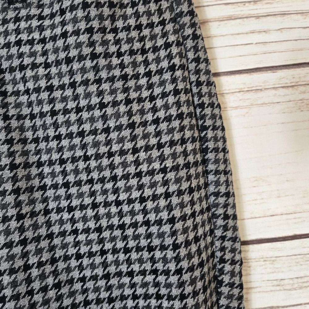 Old Navy Pixie Pants Size 0 Gray Houndstooth - image 4
